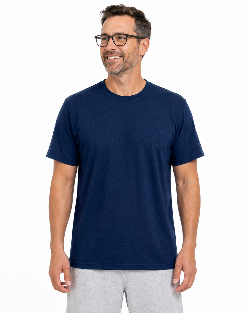 Performance Tee | Front logo & Back print (XS, Male, Black)