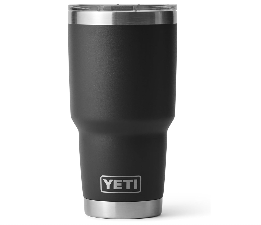 YETI Rambler 30 oz Tumbler - Engraved (Black)